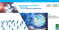 Jornada: Las personas consumidoras ante el reto de la economía colaborativa