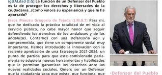 Con enfoque de género, en la revista IgUALdad de la Universidad de Almería