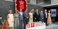 El Defensor asiste al 25º aniversario del Defensor del Pueblo de Navarra