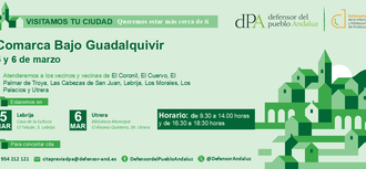 La Oficina de Información y Atención Ciudadana del Defensor del Pueblo andaluz se desplaza a la Comarca del Bajo Guadalquivir
