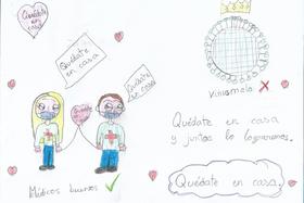 Homenaje a los profesionales sanitarios