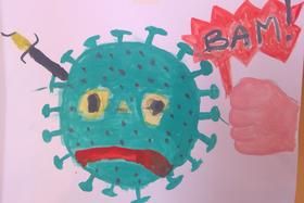 Puñetazo al coronavirus