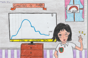 Celebrando el descenso de contagios
