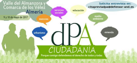 La Oficina de Información del DPA se desplaza al Valle del Almanzora-Los Vélez La Oficina de Información del DPA se desplaza al Valle del Almanzora-Los Vélez