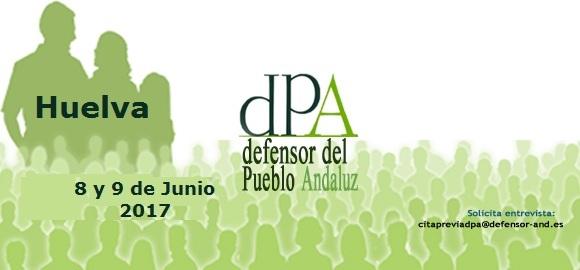 La Oficina de Información del Defensor del Pueblo andaluz se desplaza a la ciudad de Huelva el 8 y 9 de junio La Oficina de Información del Defensor del Pueblo andaluz se desplaza a la ciudad de Huelva el 8 y 9 de junio