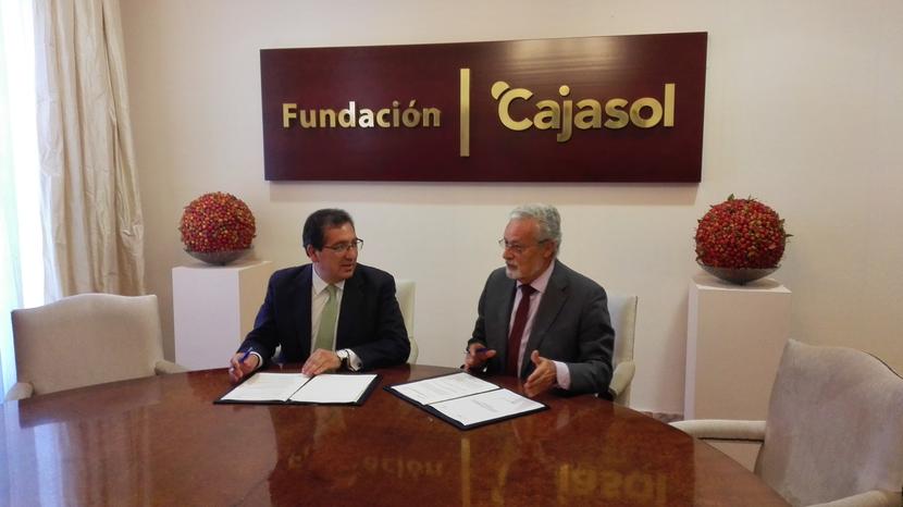 Fundación Cajasol y el Defensor del Pueblo Andaluz renuevan su compromiso de colaboración anual para la promoción y difusión de los derechos sociales Fundación Cajasol y el Defensor del Pueblo Andaluz renuevan su compromiso de colaboración anual para la promoción y difusión de los derechos sociales