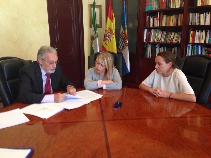 Reunión con la Alcaldesa de Jerez Reunión con la Alcaldesa de Jerez