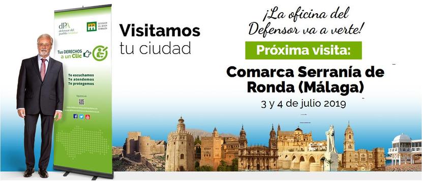 El Defensor del Pueblo atiende a la ciudadanía de la Serranía de Ronda y Casares El Defensor del Pueblo atiende a la ciudadanía de la Serranía de Ronda y Casares