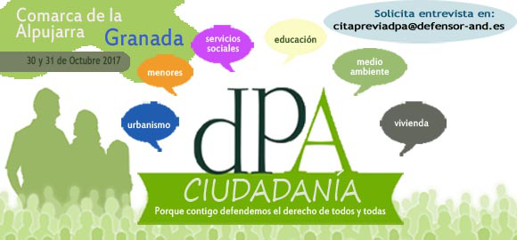 La Oficina de Atención Ciudadana estará en la Alpujarra de Granada los días 30 y 31 de octubre La Oficina de Atención Ciudadana estará en la Alpujarra de Granada los días 30 y 31 de octubre