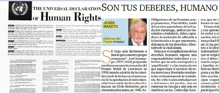 Declaración de los Derechos Humanos. Declaración de los Derechos Humanos.