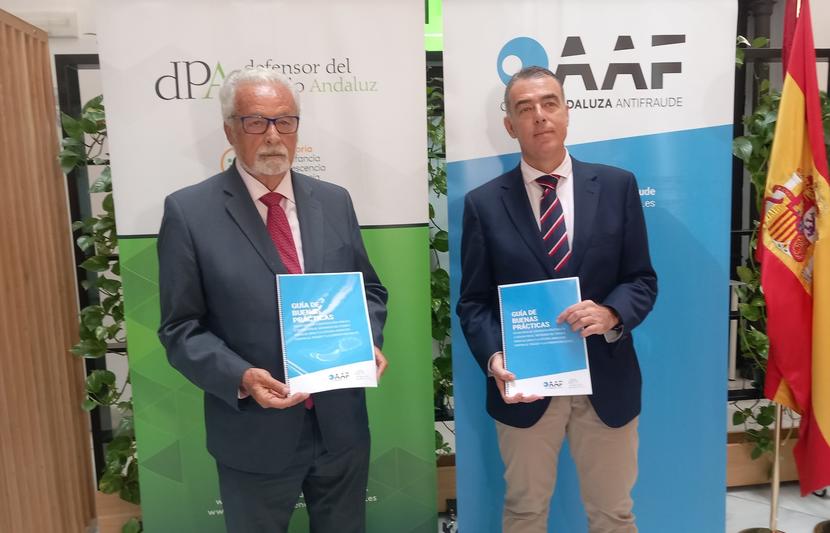 El Defensor del Pueblo andaluz y la Oficina Andaluza Antifraude presentan una guía de buenas prácticas en materia de contratación El Defensor del Pueblo andaluz y la Oficina Andaluza Antifraude presentan una guía de buenas prácticas en materia de contratación