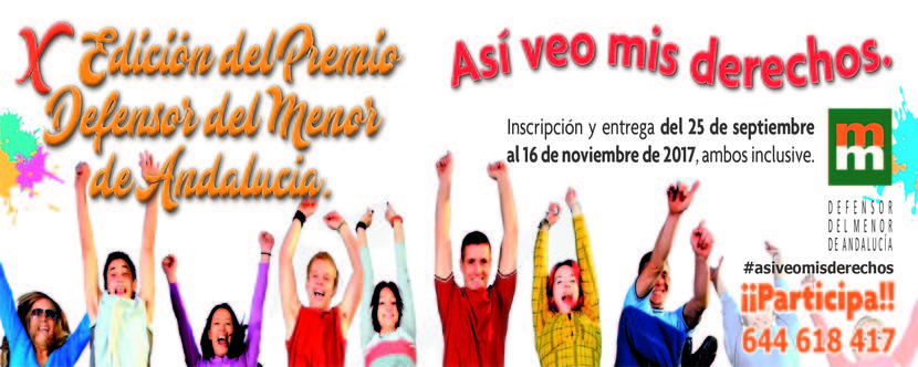 Ganadores X Edición Premios del Defensor del Menor de Andalucía