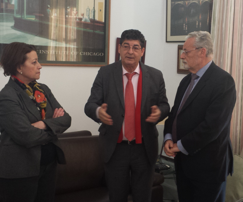 Reunión del Vicepresidente Diego Valderas con el Defensor del Pueblo Andaluz Reunión del Vicepresidente Diego Valderas con el Defensor del Pueblo Andaluz
