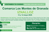 La Oficina de Atención a la ciudadanía se desplaza a la Comarca de los Montes, en Granada, este 13 y 14 de mayo